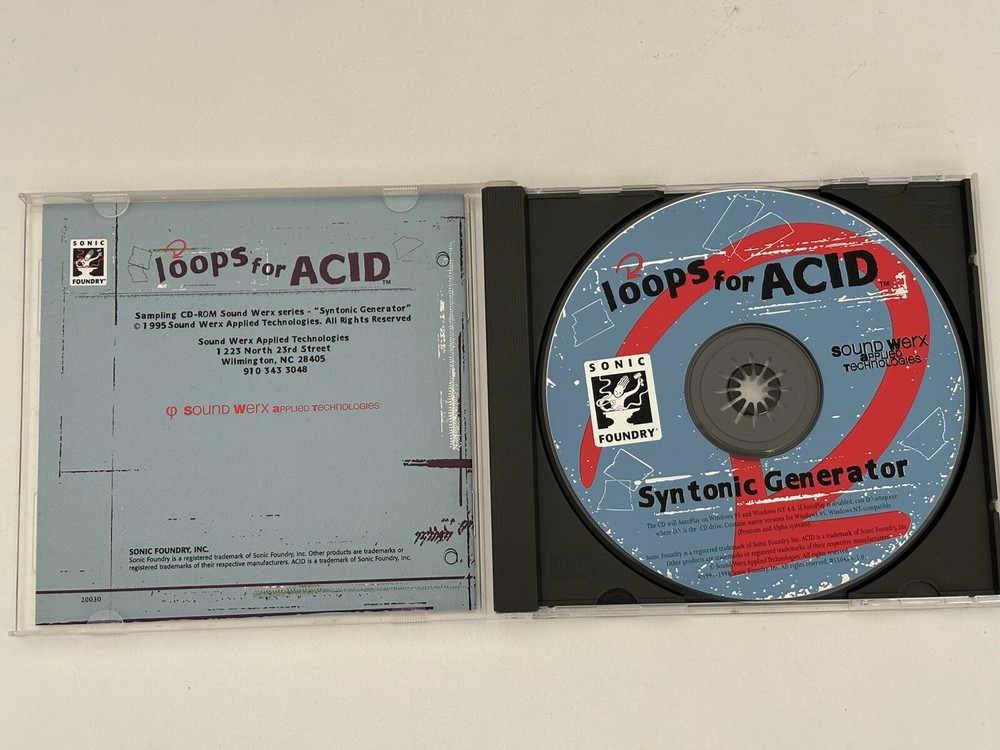 Sonic Foundry Loops for ACID: Syntonic Generator