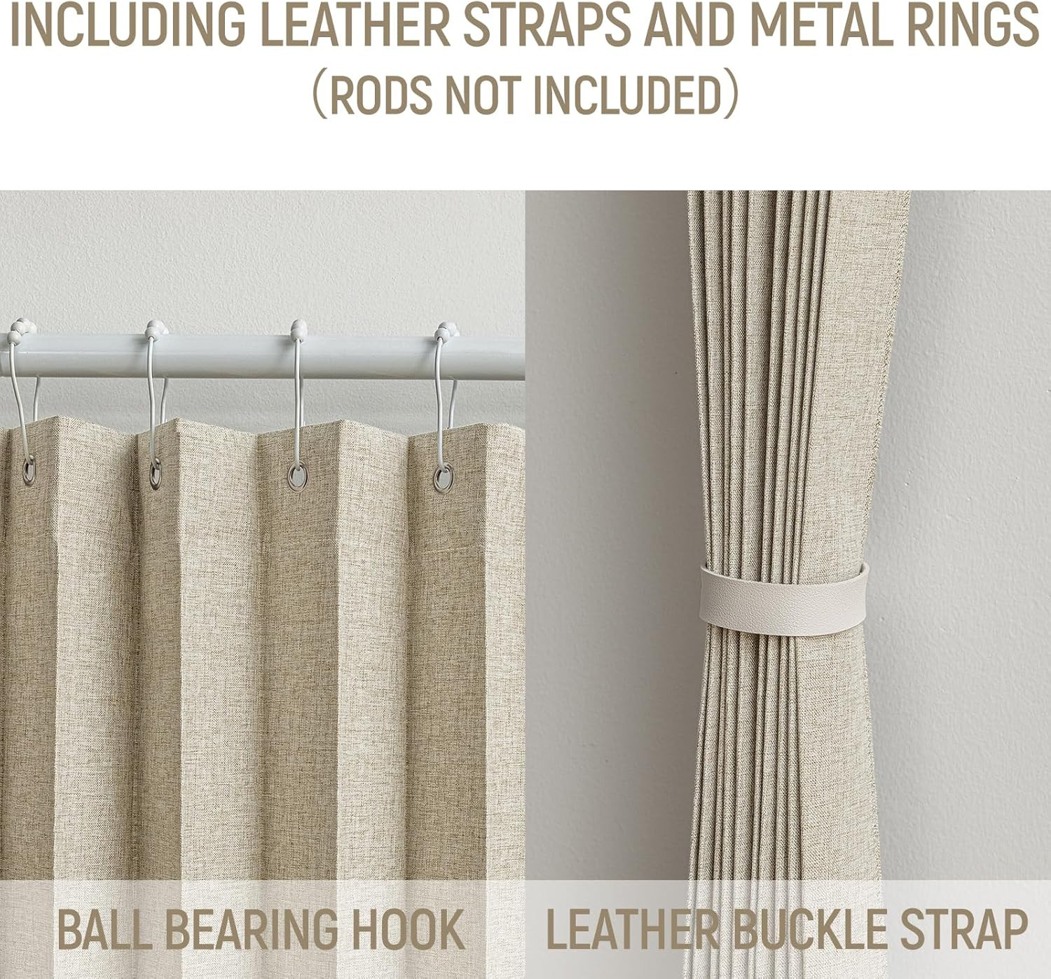 100% Blackout Magnetic Door Curtain Accordion Doors Interior Folding Closet Door