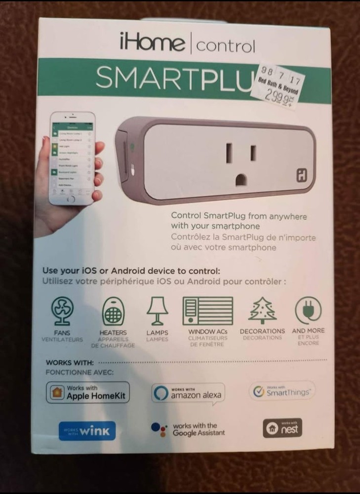 IHome Control Smart Plug- New In Package