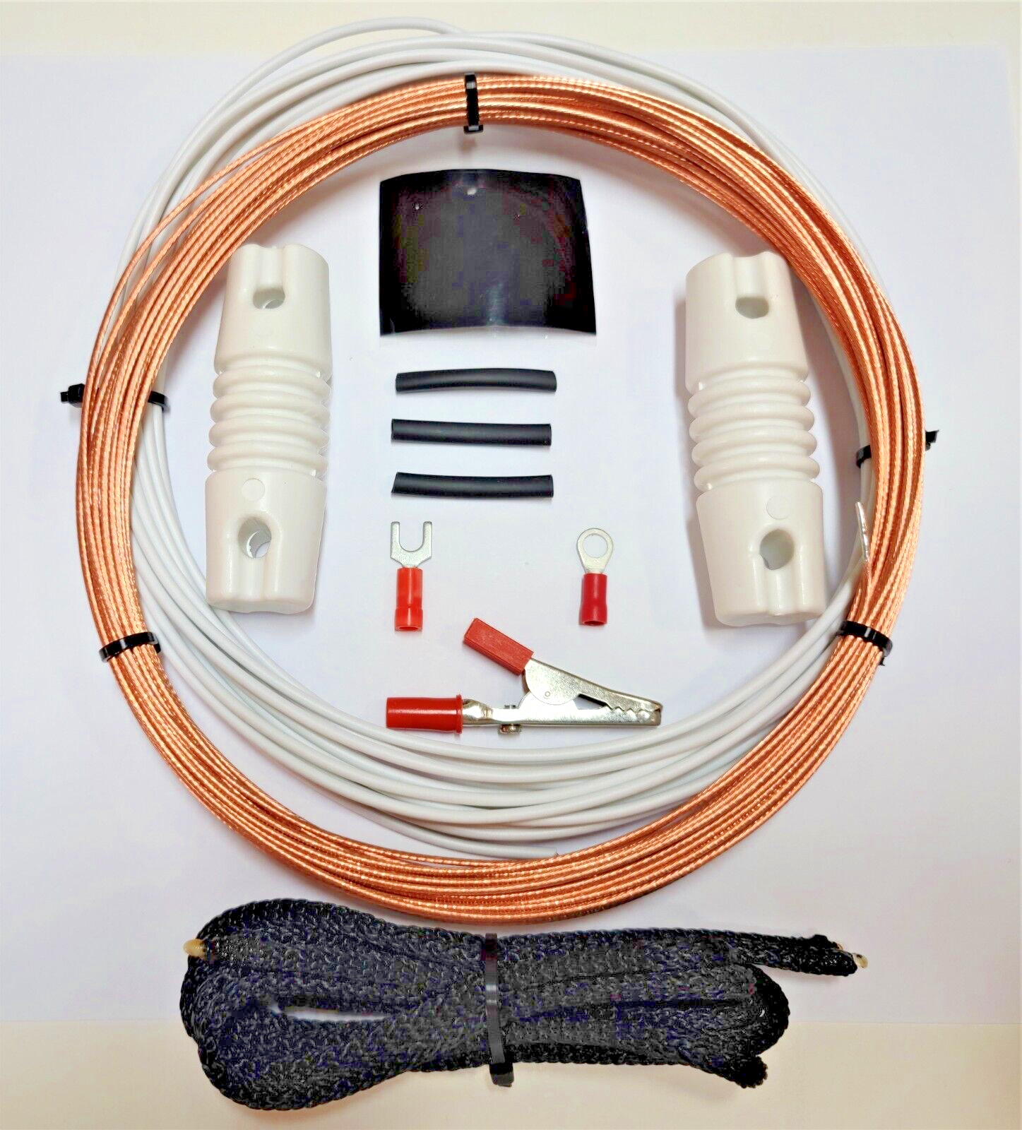 Longwire Shortwave Radio Antenna The Worldwide 50' Bare Copper for SWL EZ UP