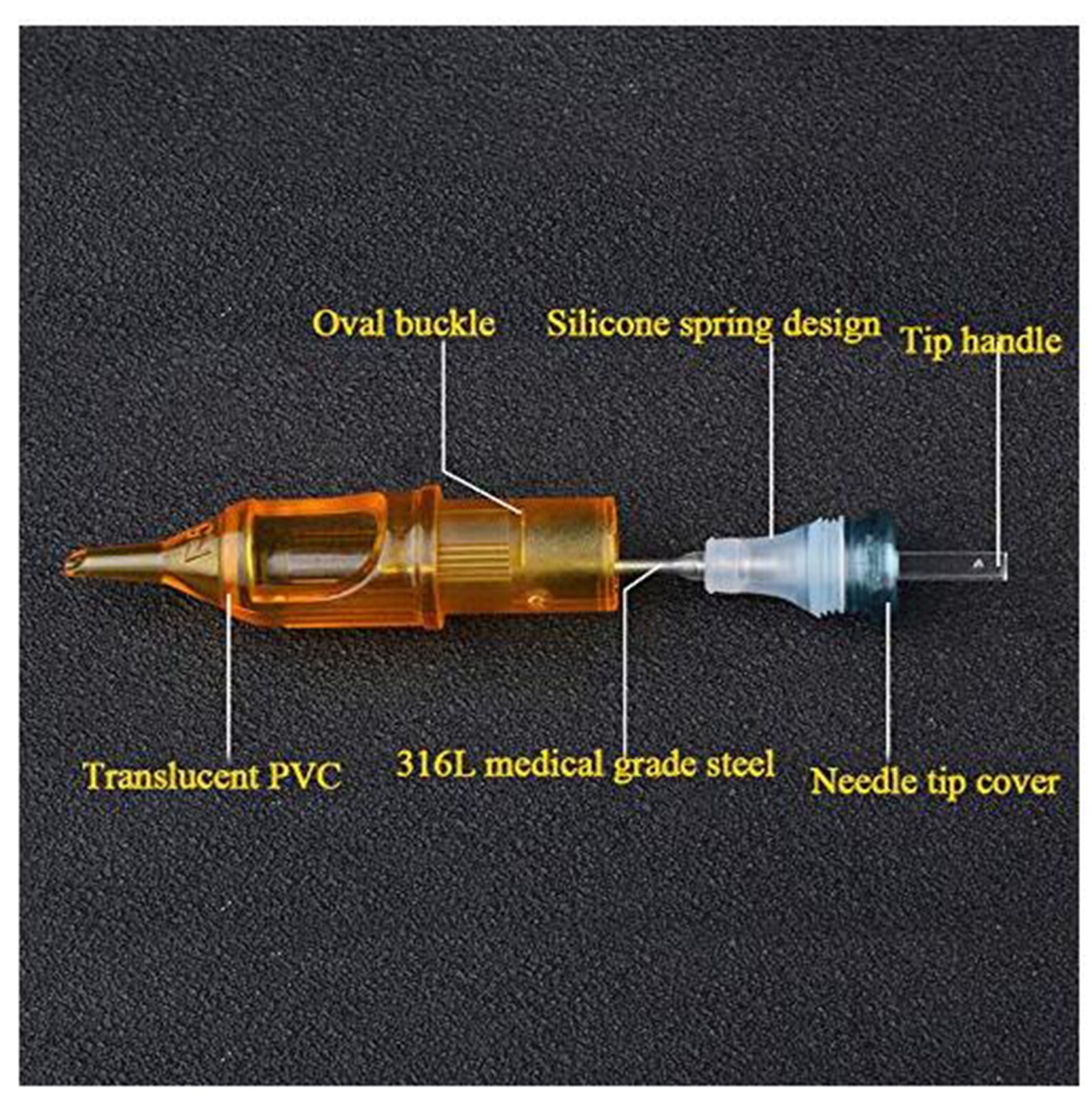 10,20,40,60,100 pcs Sterile Disposable Tattoo Needle Cartridges RL,RS,M1,RM