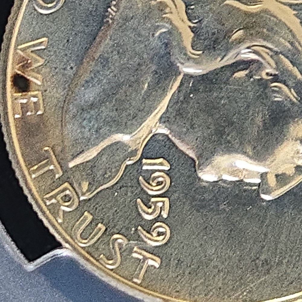 1959 FRANKLIN HALF DOLLAR PCGS PR 66 50C