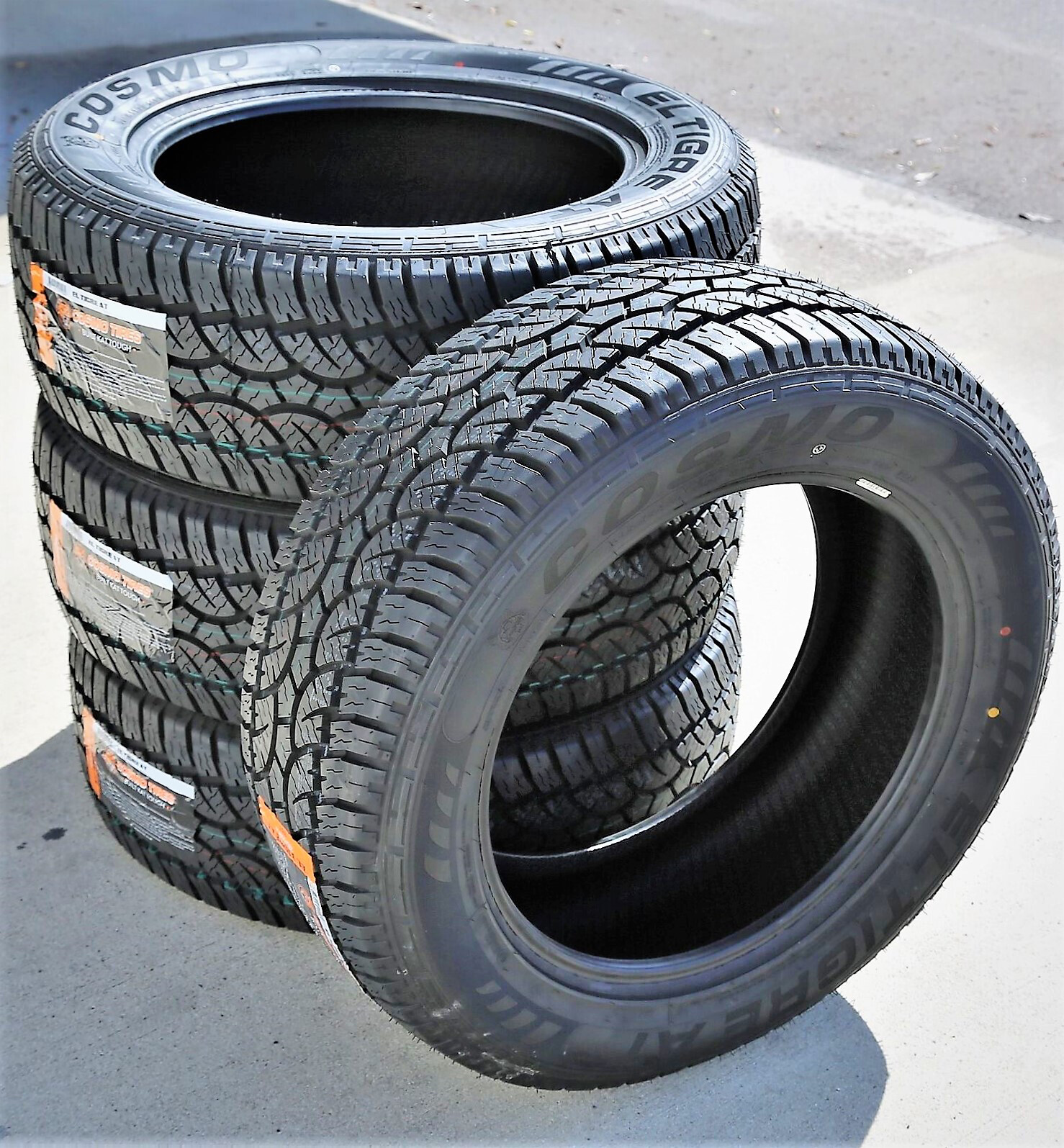 4 Tires Cosmo El Tigre AT LT 265/75R16 Load E 10 Ply A/T All Terrain