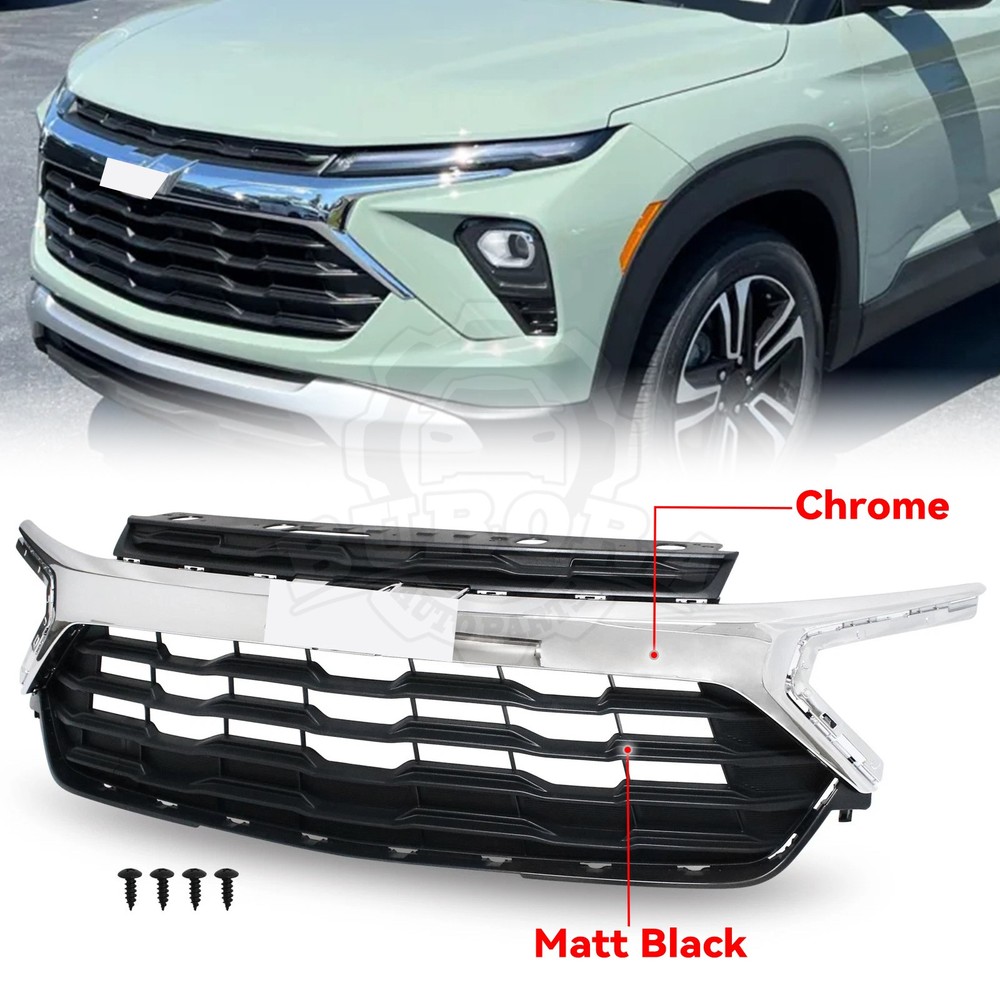 For Chevrolet Trailblazer LT LS 2024 2025 Front Bumper Grille Grill Assembly