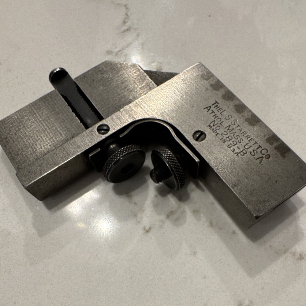 Starrett 289-B Angle Block Steel Rectangular Industrial Block
