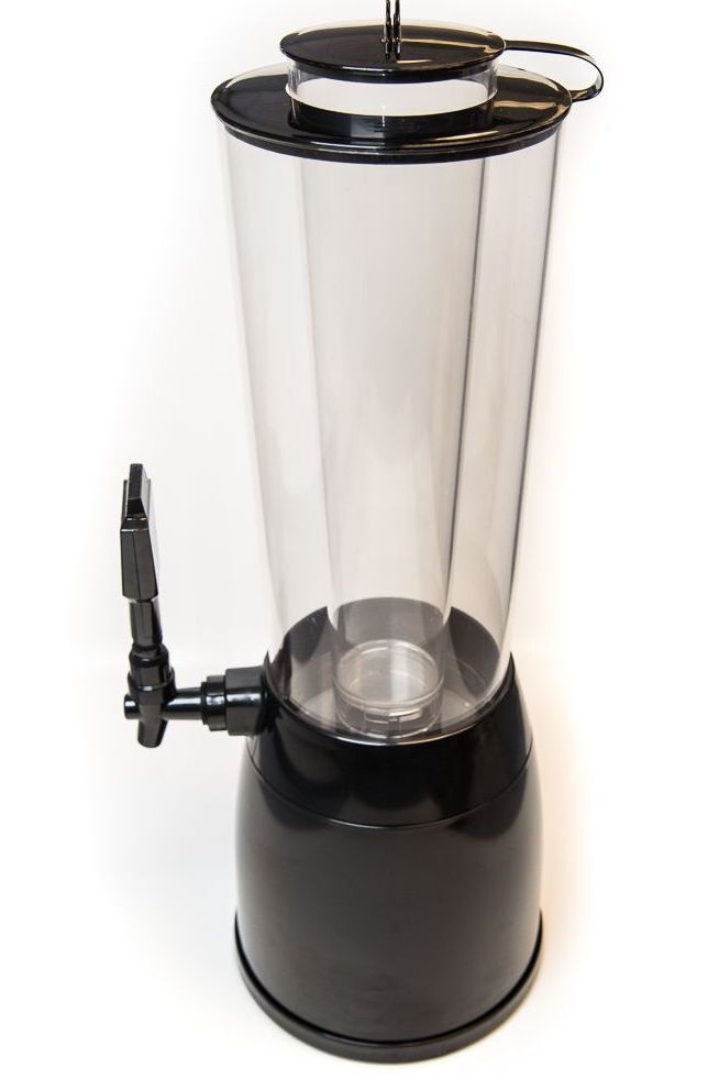 BrewTender Tabletop Beer & Beverage Dispenser - Chrome Base w/ Coors Light Logos