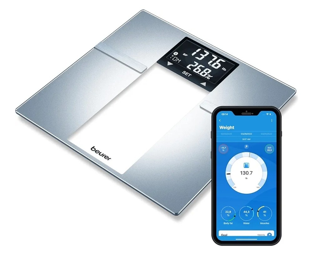 BEURER #BF720 BLUETOOTH SCALE - BODY ANALYSIS 400LBS CAPACITY