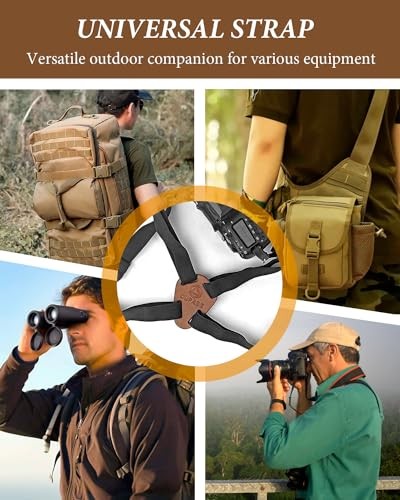 Binocular Harness Strap for Hunting, X-shaped Decompression Binocular Straps