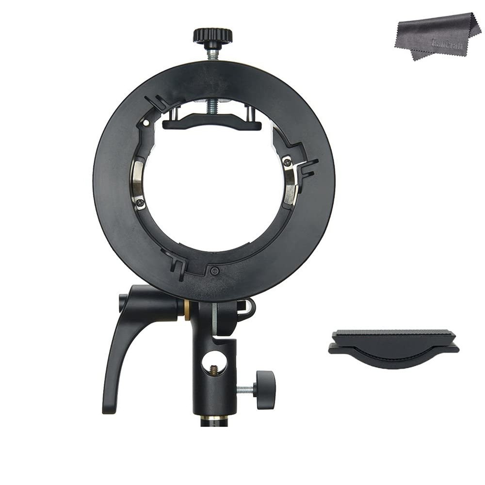 Godox S2 Speedlite S-Type Bracket, Speedlight Bowens Mount Compatible with Go...