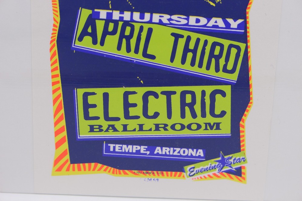 IGGY POP CONCERT HANDBILL 1997 MARK ARMINSKI