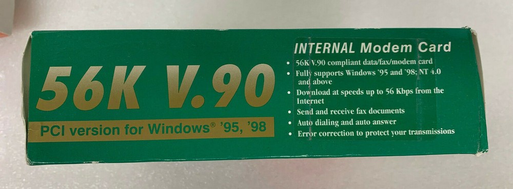 PRIME PERIPHERALS 56k V.90 Modem PCI Internal Faxmodem Model
