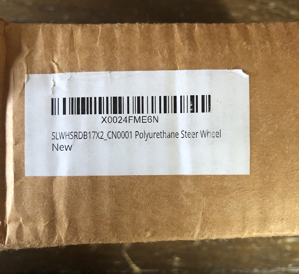 Pallet Jack Steer Wheel Caster Solid Ultra Polyurethane (New/Open Box)