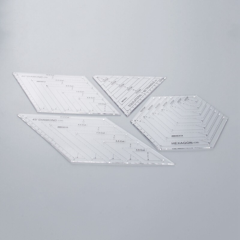 1pc/4pcs Quilting Ruler Craft Patchwork Measuring Handmade Drawing Tool Quilters