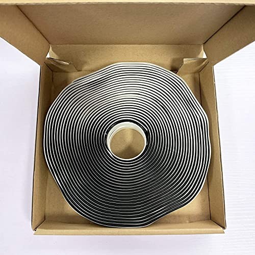 Butyl Tape Black 3/4 Inch x 33Ft Pack Tight Seal for Leak Proof 3/4" Black 2