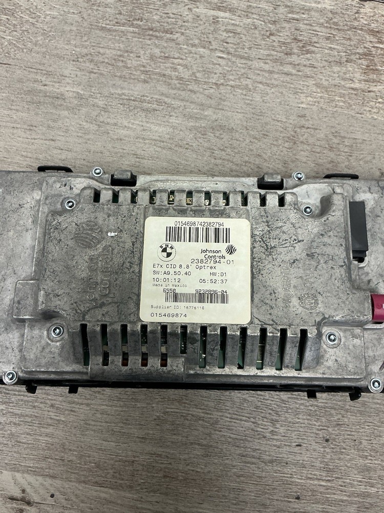 2012 BMW X5 Used Multimedia Screen Center