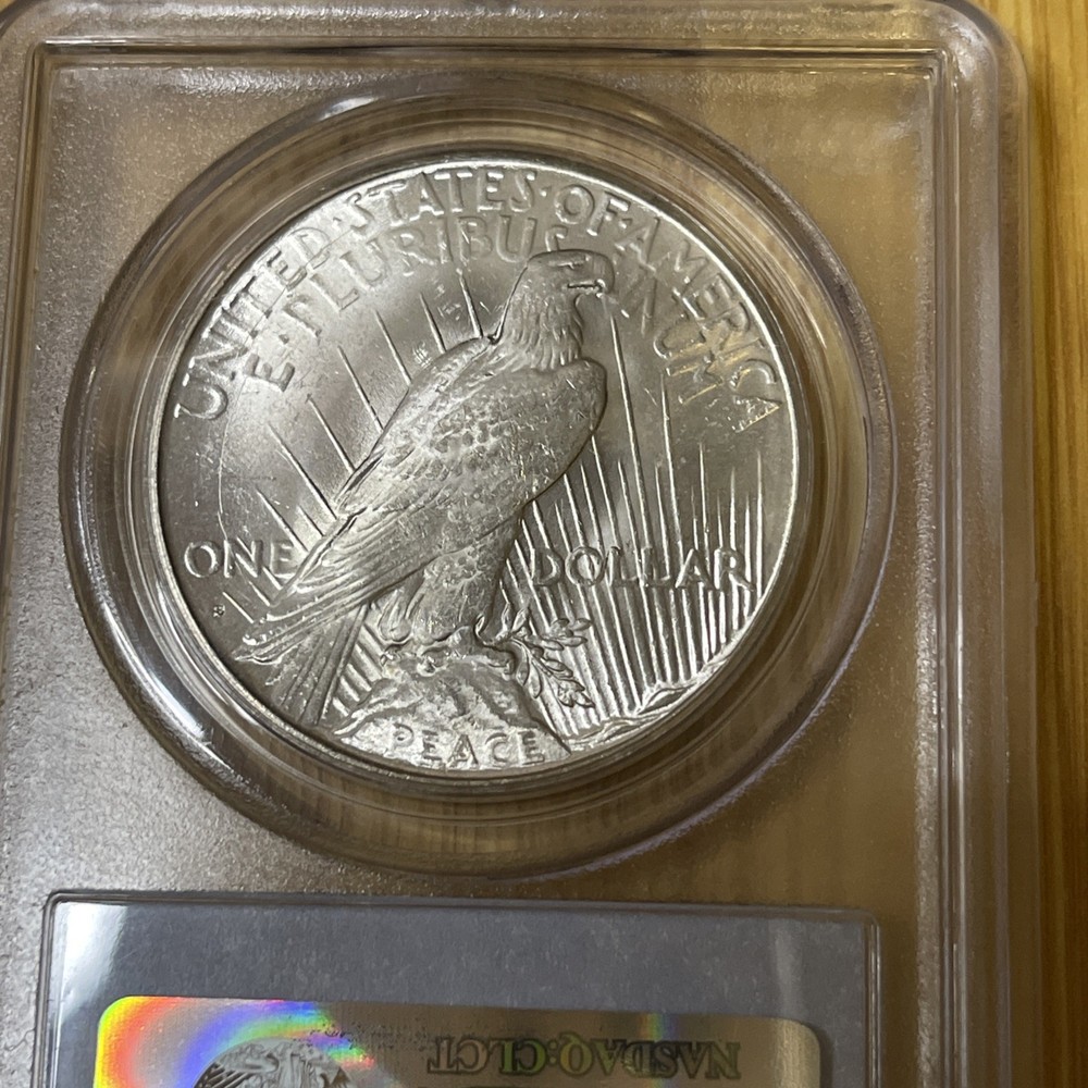 1925-S Peace Silver Dollar MS63 PCGS