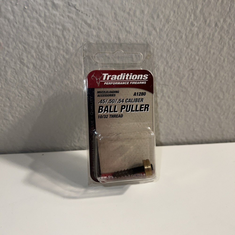 Traditions Muzzleloader Ball Puller  Worm .45 / .50 / .54 caliber A1280