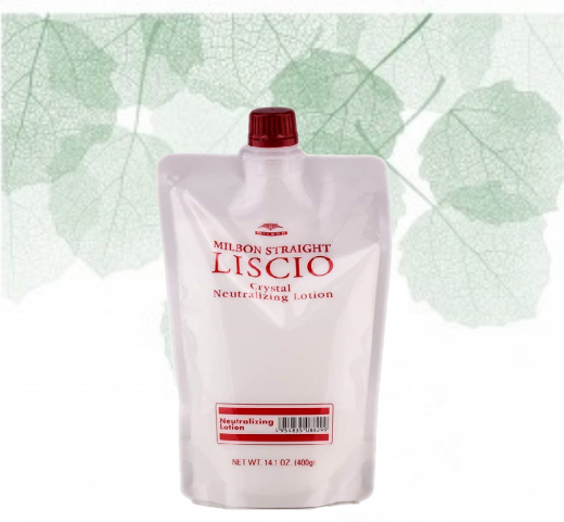 Milbon Liscio Crystal Straighteners Cream STRONG Set 14.1 oz For Resistant Hair