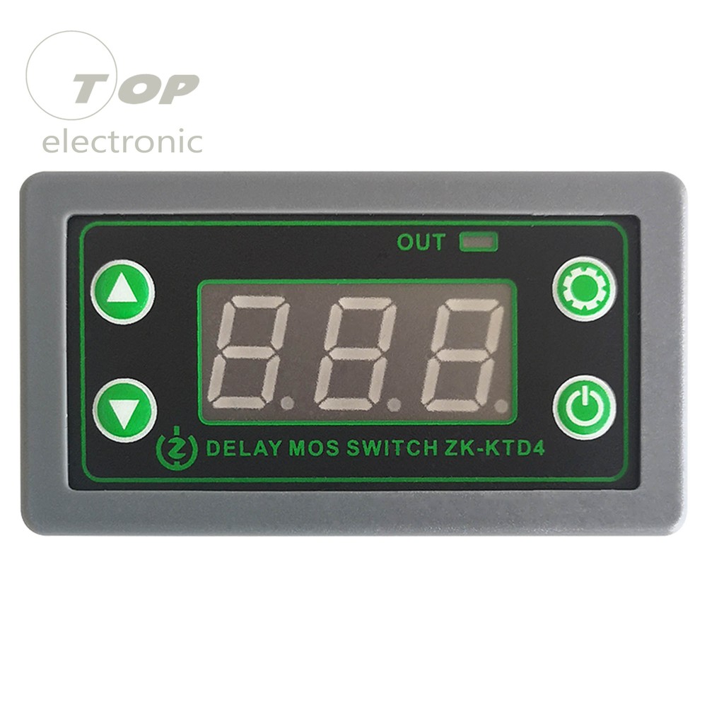 ZK-KTD4 MOS Switch Trigger Cycle Time Delay Relay Module Solenoid Valve Control