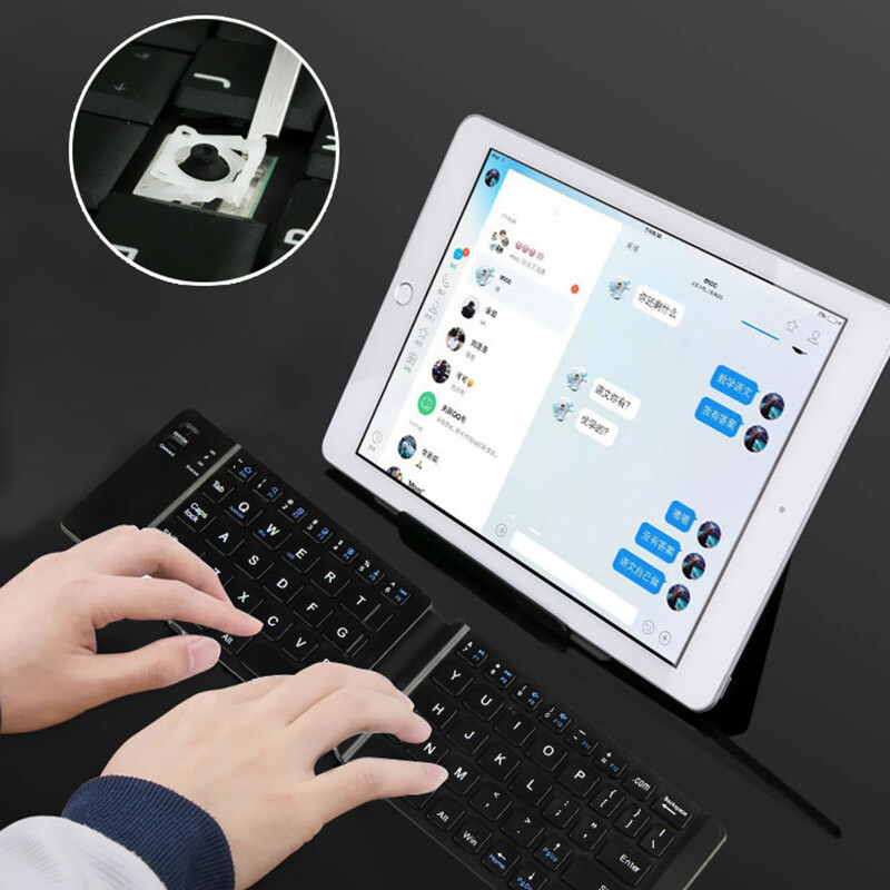 For Windows PC iOS Mac Tablet iPhone 15/14/13/12 Pro Wireless Bluetooth Keyboard