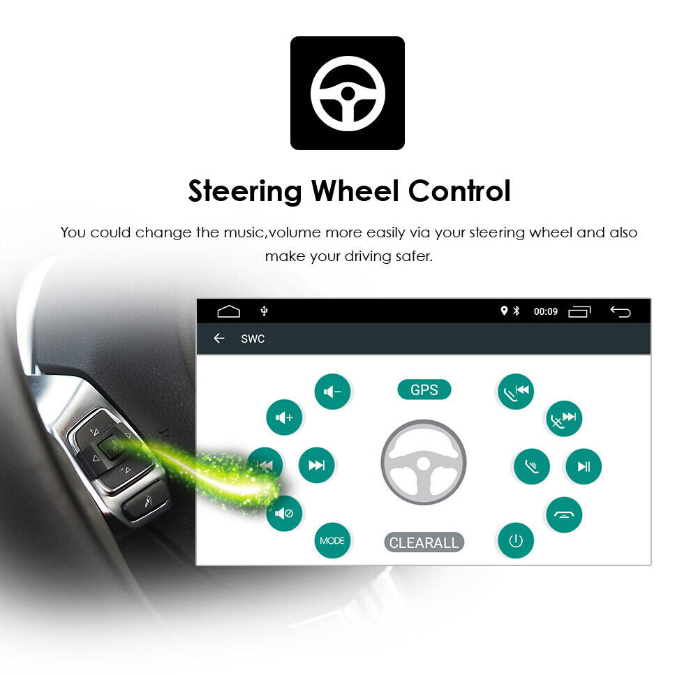 Apple Carplay Car Stereo GPS Radio For Toyota Tundra 2007-2013 Sequoia 2008-2019