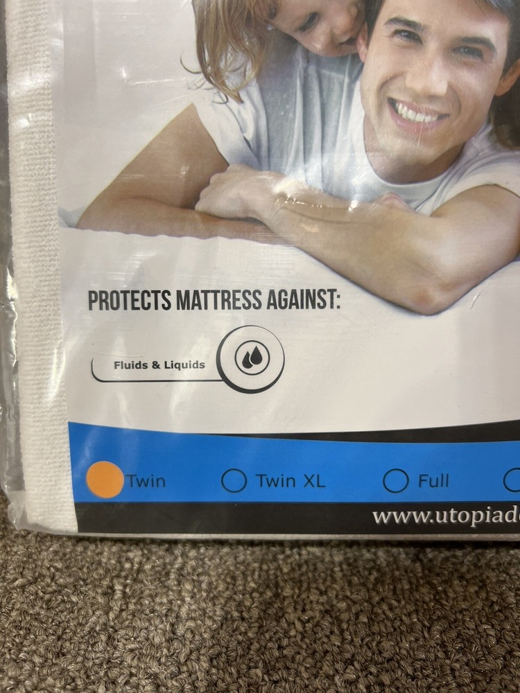 Utopia Bedding Premium Mattress Protector Twin Waterproof And Breathable