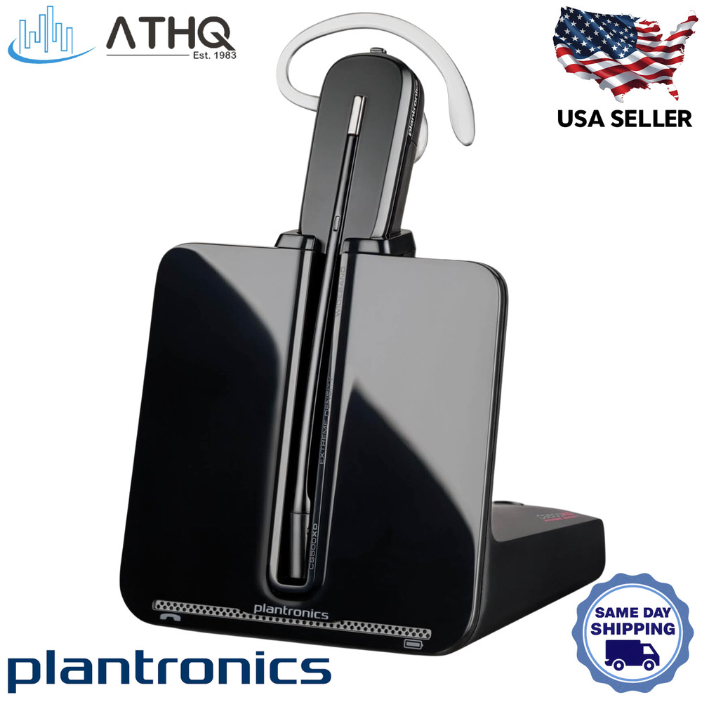 Poly Plantronics CS540 Wireless DECT Office Headset Convertible 8J8V4AA#ABB NEW