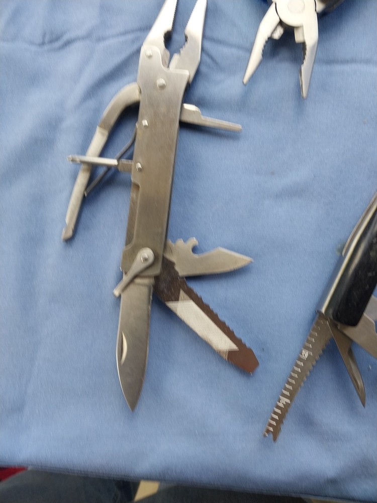 3 Survival Tool - Foldable With Multiple Gadgets