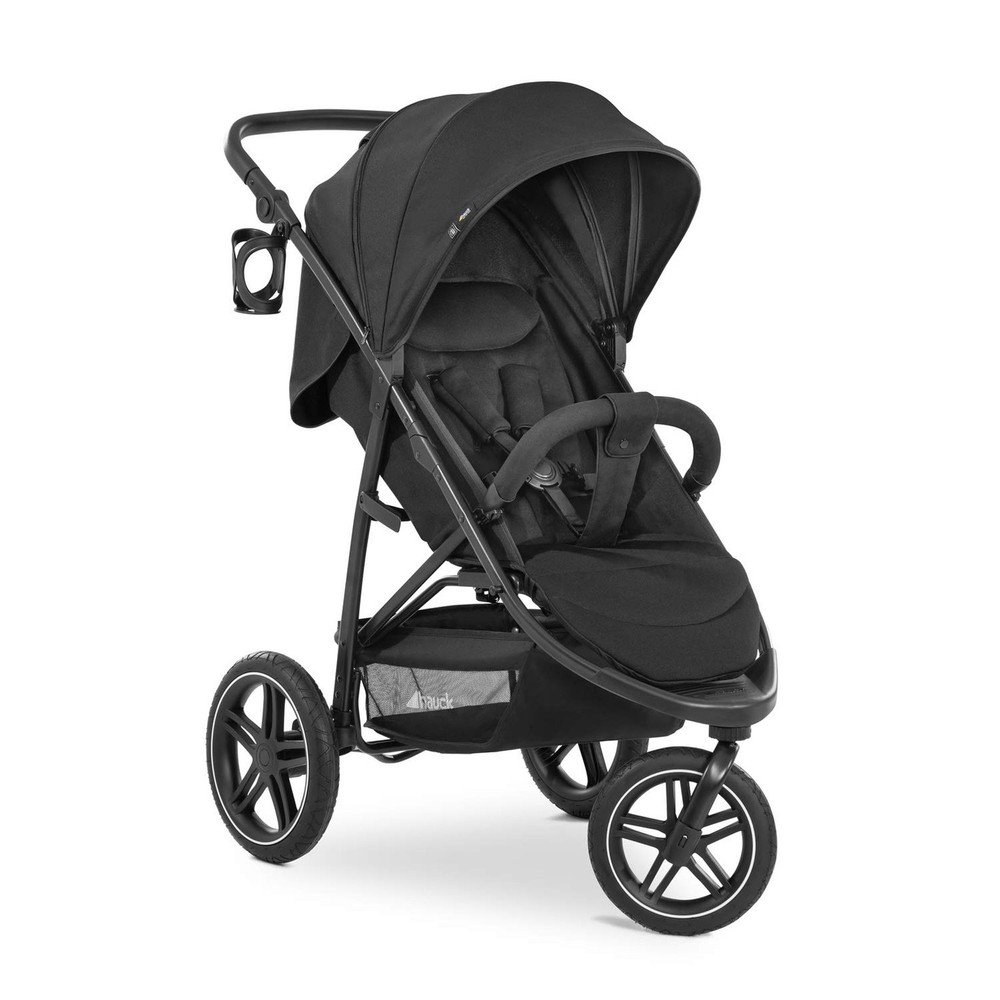 hauck Stroller Reclining Seat, Compact Fold Stroller w/Rubber Tires (Open Box)