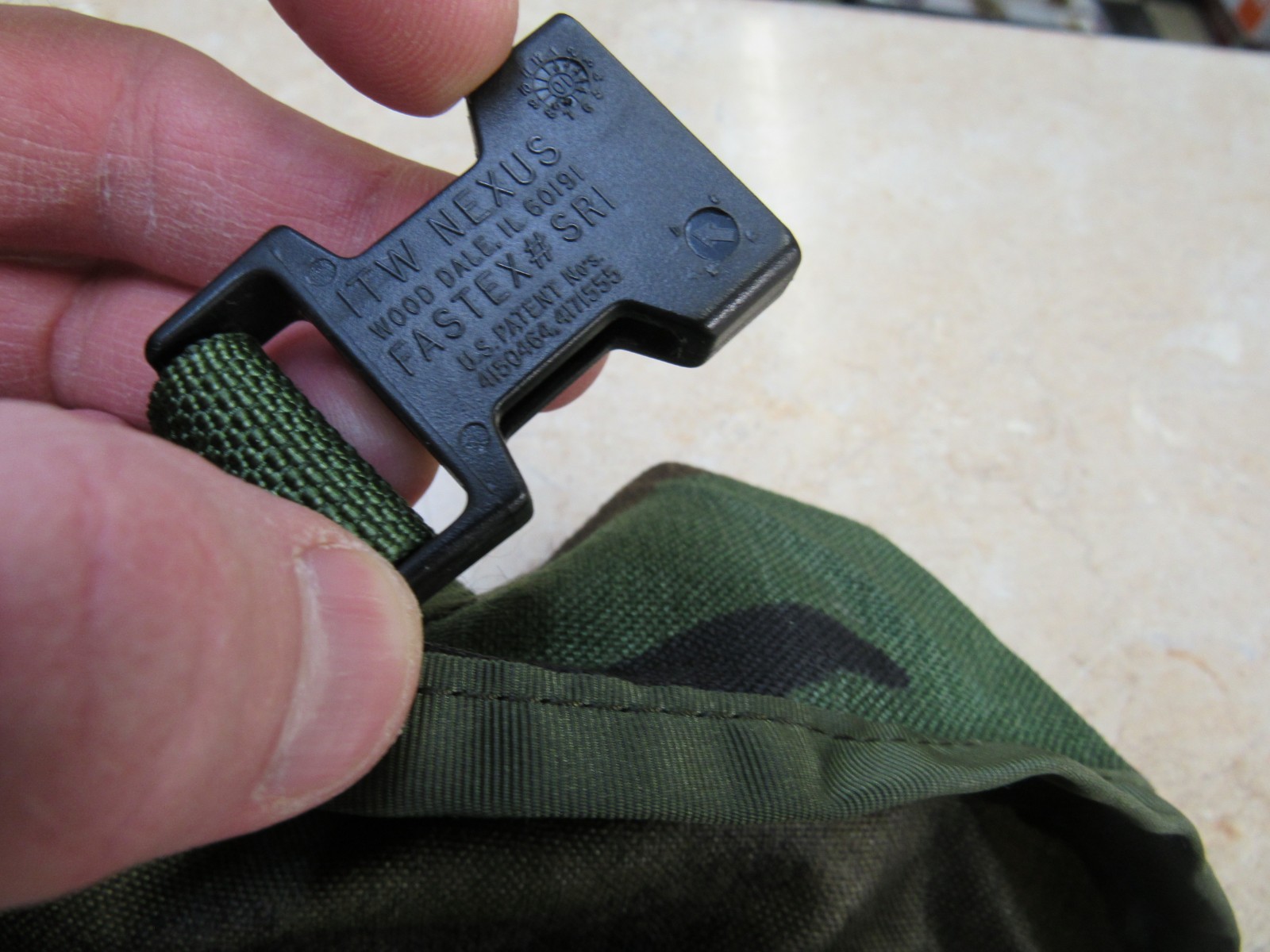 US Military Woodland Camo Sustainment Pouch Molle II