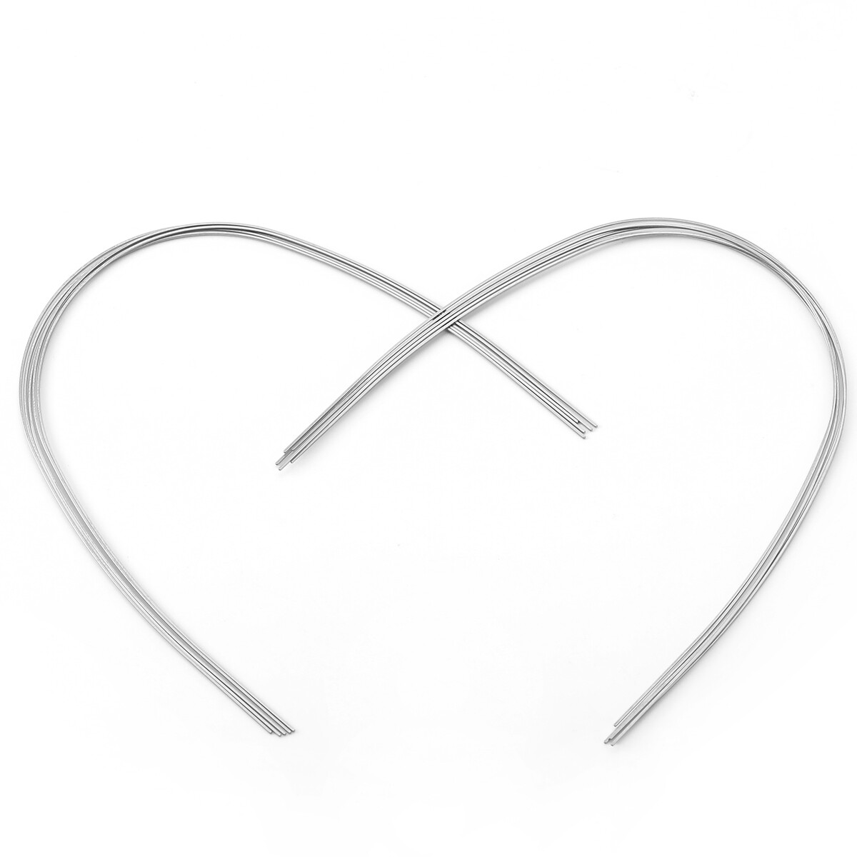 Dental Ortho Wires Alambre arqueado Super Elastic Niti Rectangular Ovoid Form