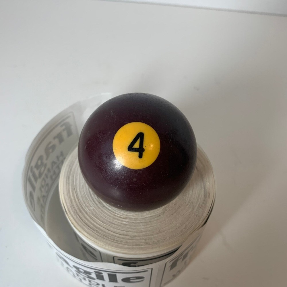 # 4 Dark Purple Single Individual Pool Ball Billiard Replacement
