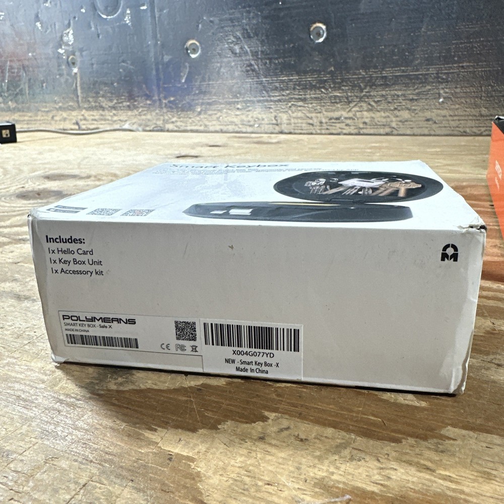 Portable Smart Key Lock Box - Bluetooth & Mechanical Keyless Entry, App