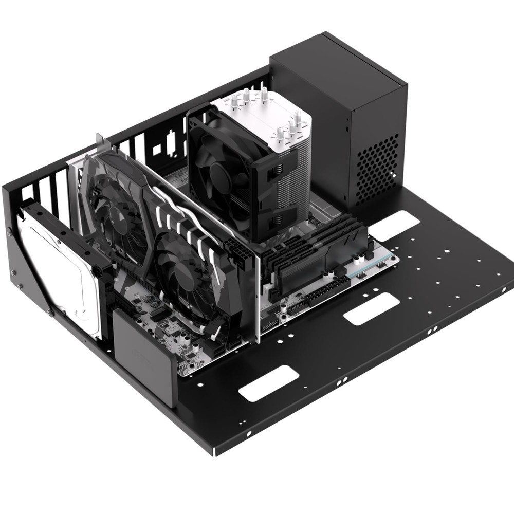 Open Air PC Test Bench Case - ATX EATX MATX ITX DIY Computer Chassis Frame