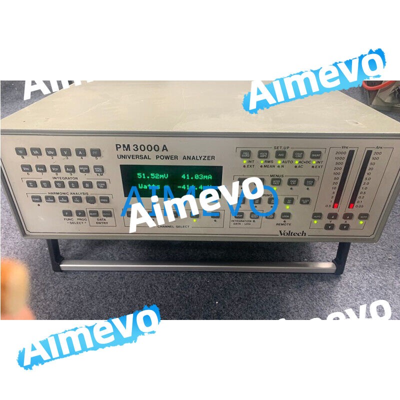 1 Pcs Voltech PM3000A universal power analyzer used