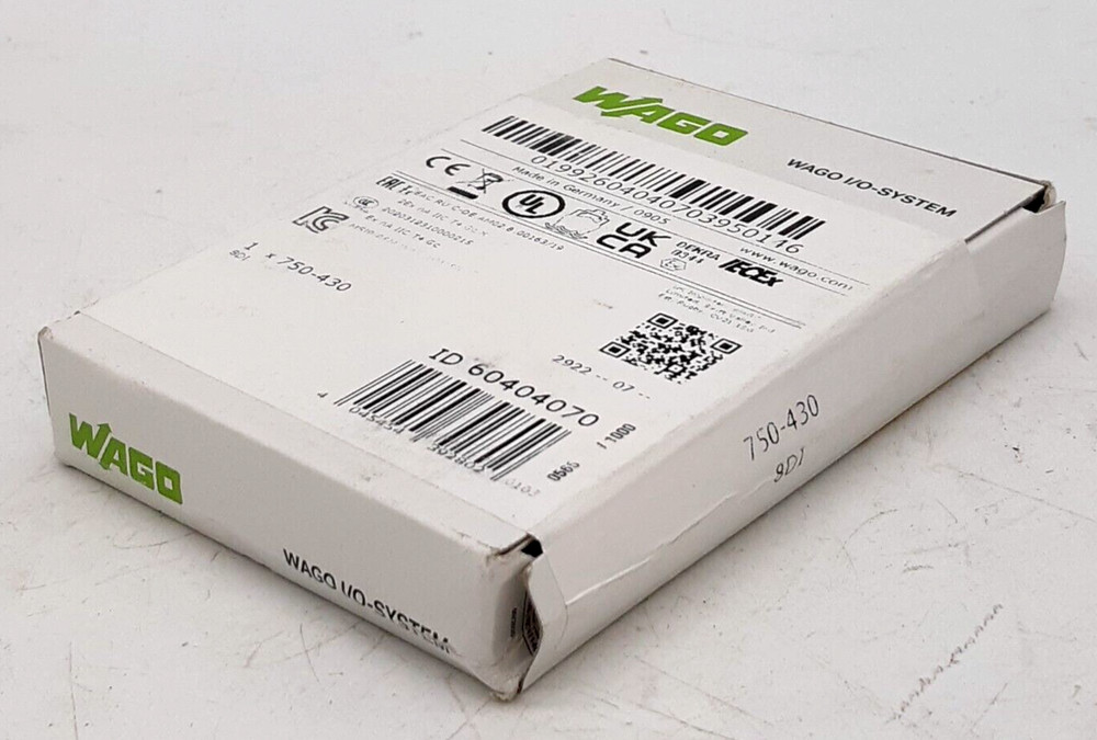 Wago 750-430 Input Module - FACTORY SEALED