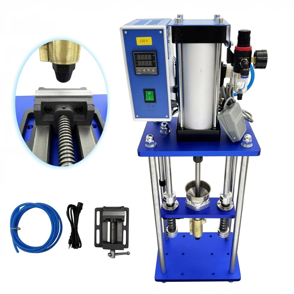 Vertical Pneumatic Injection Molding Machine Laboratory Plastic Molder 110V