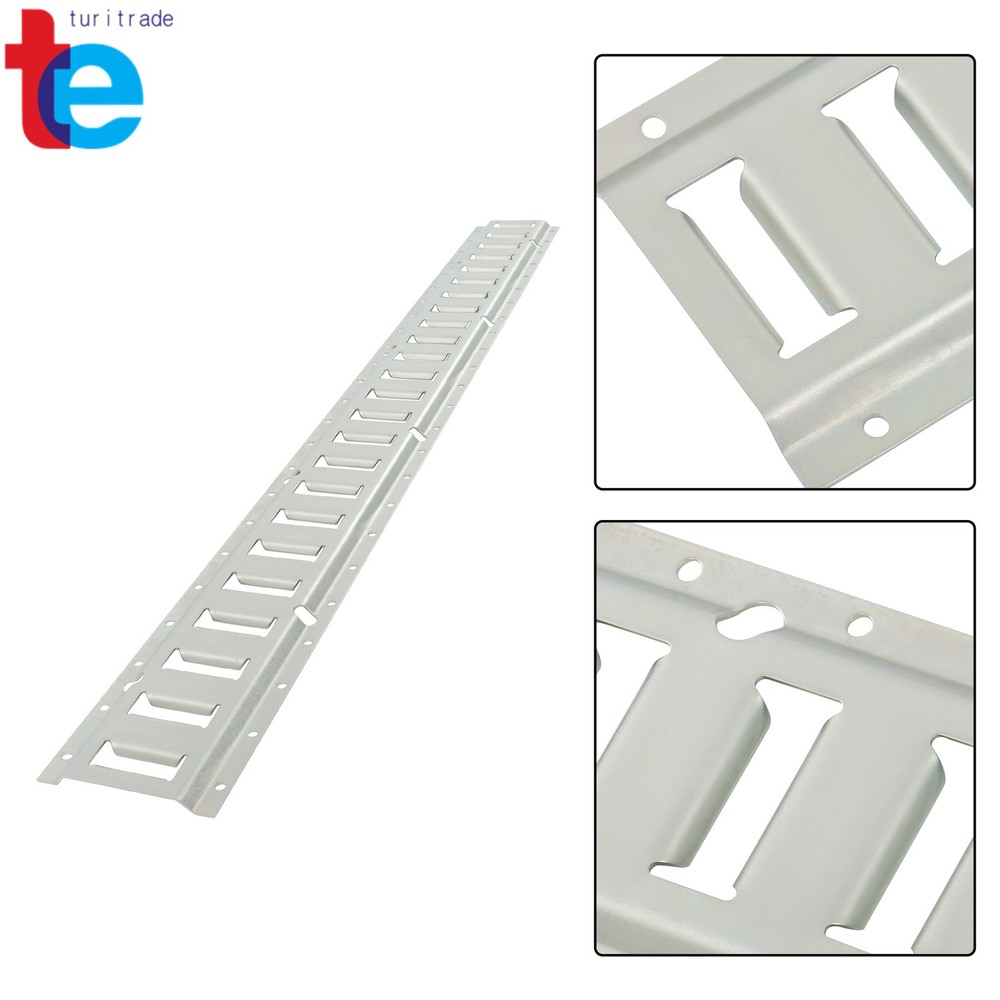 (4 Pack) 4' E Track Tie Down Rail Kit Galvanized Steel For Motorcycle Tie Downs