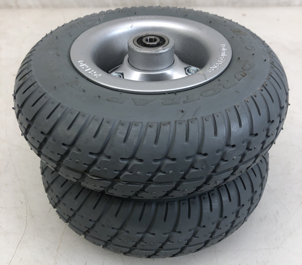 Pride Quantum Rival 4front NEW SET Caster Wheels Tire PRIMO DUROTRAP 2.80/2.50-4