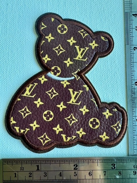 Iron-On Patch bear hat bag flower Designer Logo embroidered