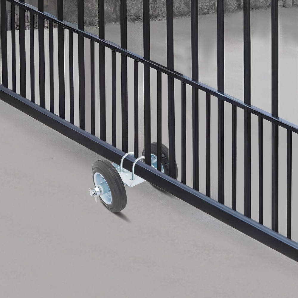 Rolling Gate Hardware Kit, Heavy Duty Sliding Gate Rollers Wheels Kit US~