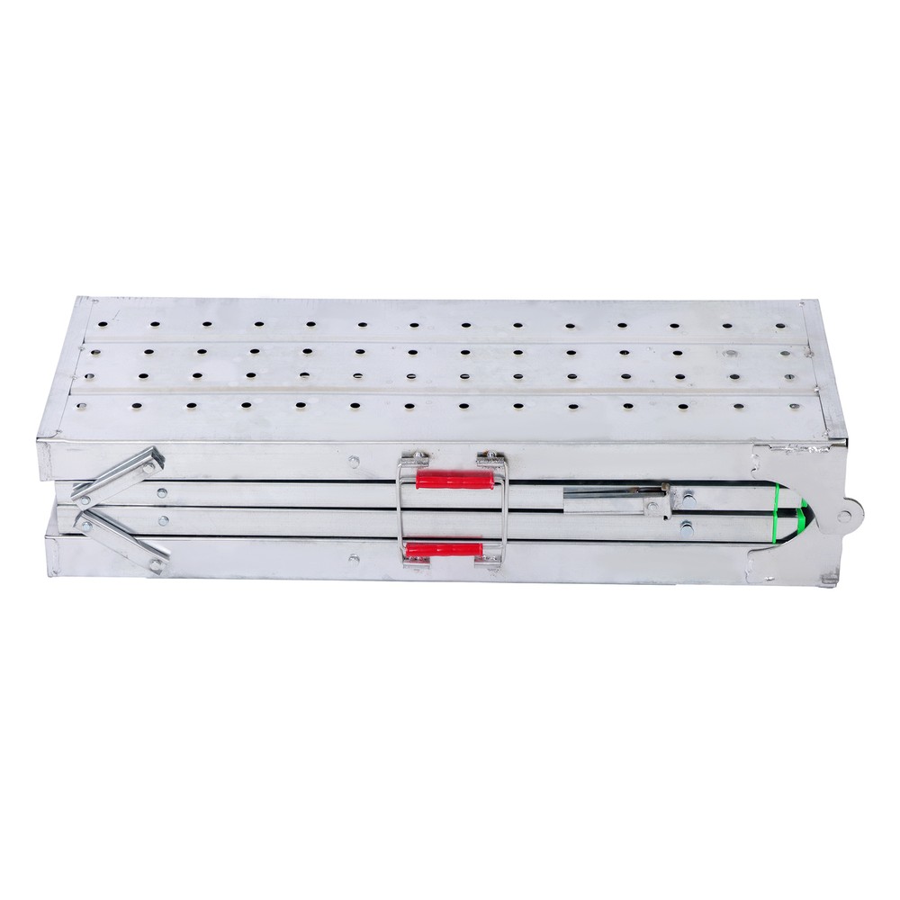 LABLT 1.6m Scaffolding, Adjustable Work Platform Scaffold Tower Ladder Stool