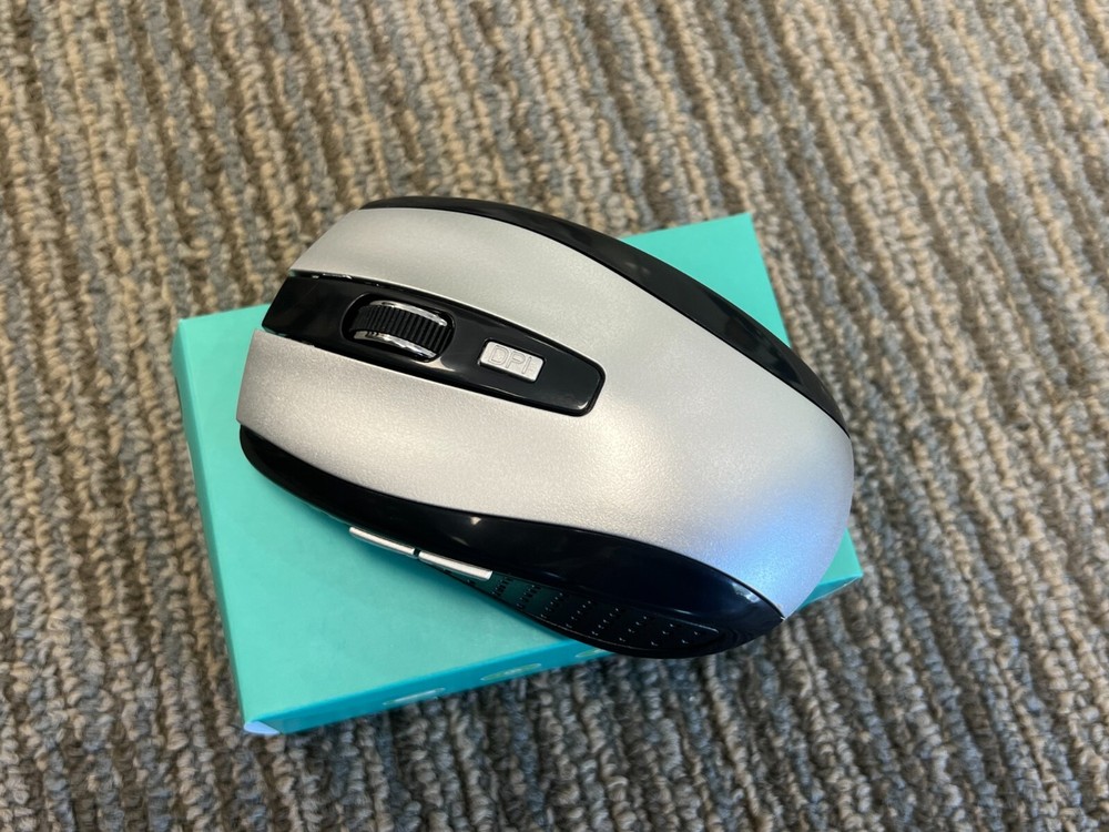 2.4GHz Wireless Optical Mouse & USB Receiver For PC Laptop Computer