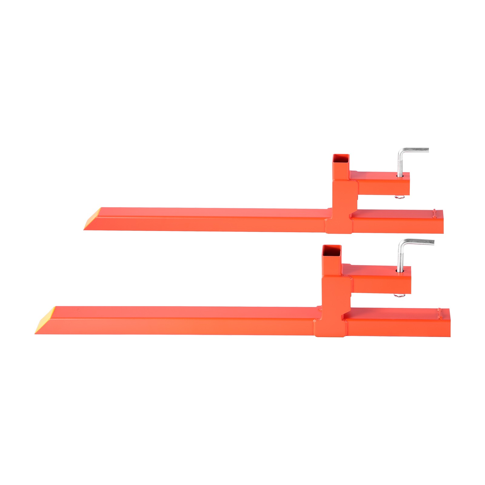 VEVOR 2000 lbs Clamp on Pallet Forks 43-Inch Quick Attach Tractor Forks