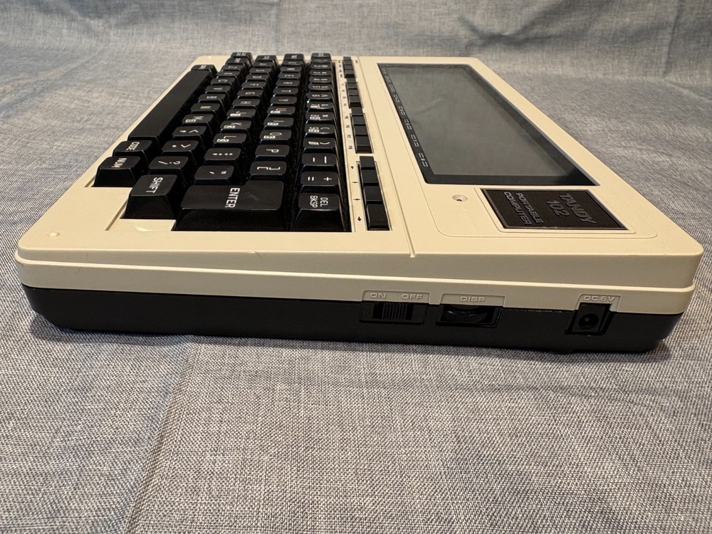 Radio Shack TRS-80 Model 102 w/ REXsharp REX# add on memory module Option ROM