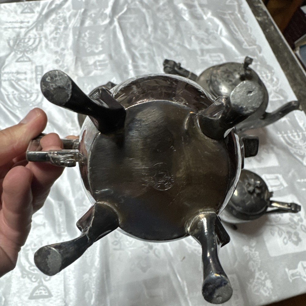 Meriden B. Company tea set 1877