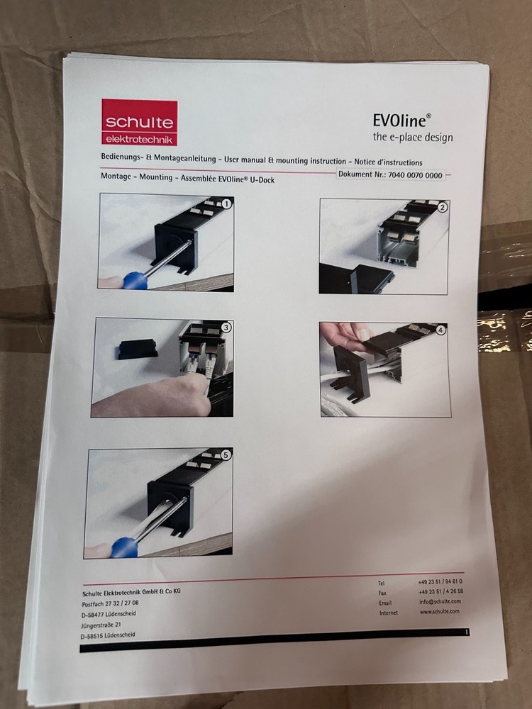 EVOline U-Dock Type 960 NEW