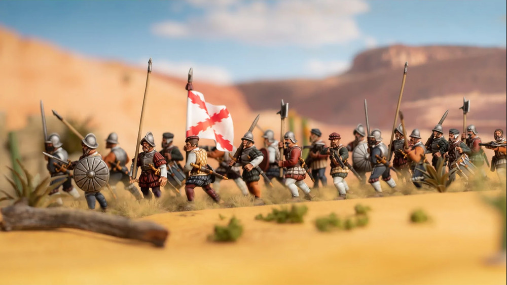 Renaissance Conquistadors - 24 Multi-Part 28mm Plastic Figures