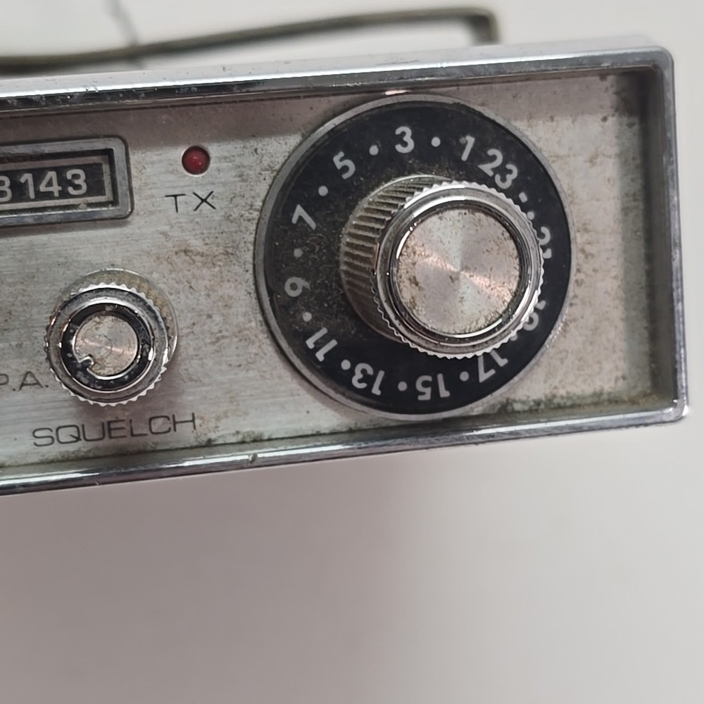 Vintage Pace model CB143 23CH CB Radio Transceiver Untested
