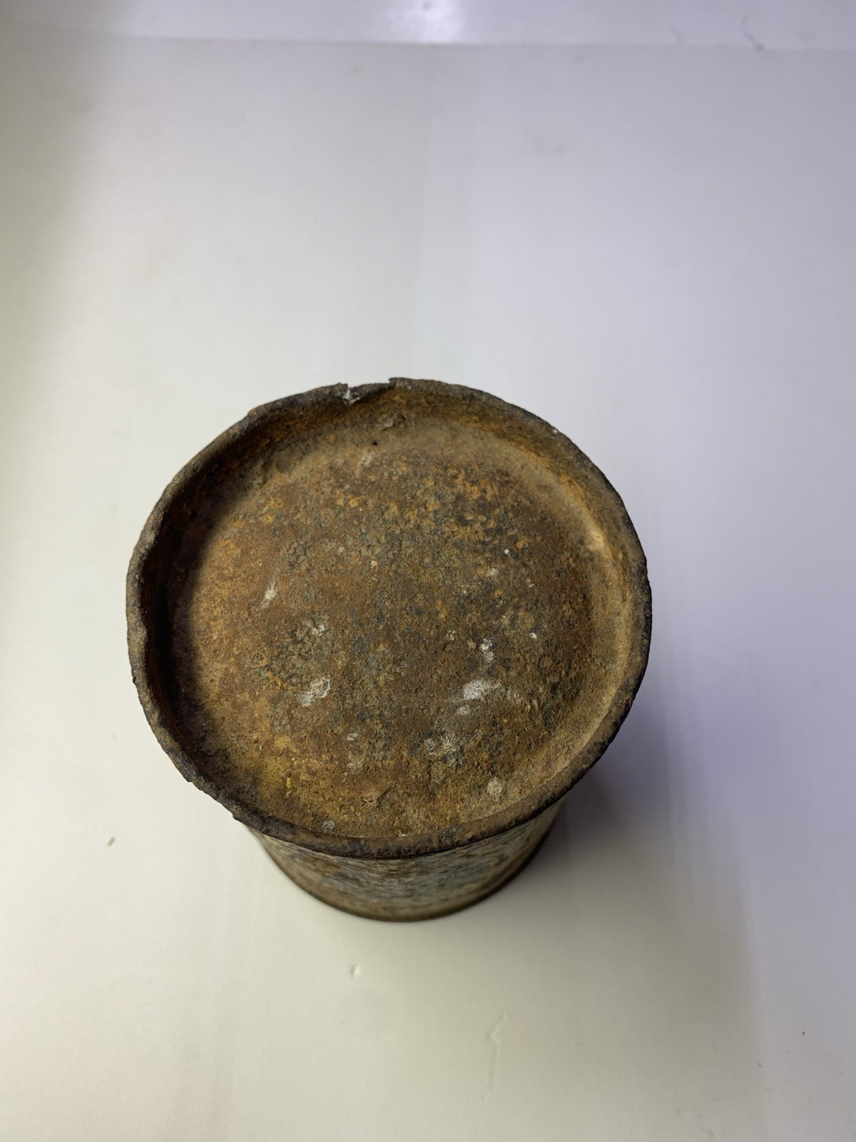 Vintage Mule-Hide Roofs plastic stay-tite cement 1 lb can, The Lehon Co, Chicago